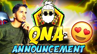 449K Special QNA Announcement 😉🔥  Starline Raj  Garena Ree Fire [upl. by Kinata139]