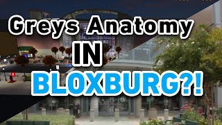 Greys Anatomy SGH IN Bloxburg EXPLORING BLOXBURG NEIGHBOURHOODS [upl. by Sothena641]