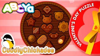 ABCya Valentines Day Puzzle  Can You Match All the Shapes [upl. by Gladys506]