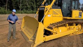 Komatsu D65EX17 tier 4 interim dozer [upl. by Barthold]