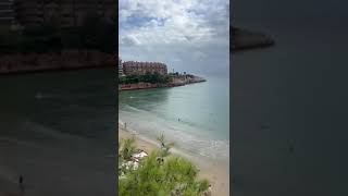 Beach view in Cambrils [upl. by Annam970]