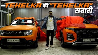 Tehelka Pranks MG Hector amp Renault Duster with a Bold Hindu Touch [upl. by Nylatsirk]