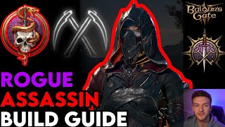 Rogue ASSASSIN Build Guide Baldurs Gate 3 [upl. by Korenblat]