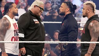 Jimmy Usos Father Rikishi Returns amp Confront Roman Reigns amp Solo Sikoa WWE Smackdown 2023 Highlight [upl. by Wain379]