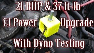 Budget Diesel Tuning  How to add power for £1 with dyno test [upl. by Adaha]