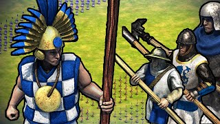 200 ELITE KAMAYUKS vs 200x ENTIRE SPEARMAN LINE  AoE II DE [upl. by Steere66]