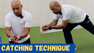 How To Catch The Ball In Cricket With PERFECT Technique  Cookie Patel Fielding Coaching Masterclass [upl. by Gentilis696]