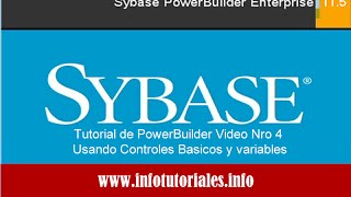 Tutorial de PowerBuilder Basico Video 4 Usando Controles Basicos variables Calculando Notas [upl. by Walkling623]