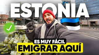 🇪🇪 ASÍ ES EL PAÍS MÁS FÁCIL para EMIGRAR A EUROPA SIENDO LATINO  Estonia [upl. by Nagyam]