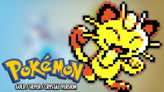 Wild Pokémon Battle Night  Pokémon GoldSilverCrystal Soundtrack [upl. by Aisek]