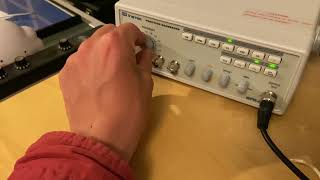 GW Instek Function generator  GFG8215A  test [upl. by Floris]