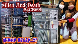 Review Mixer 24 Chanel Allen Heath Mati Setelah Balapan [upl. by Atalayah]