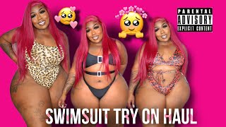 Swim suit try on haul [upl. by Dnalon328]