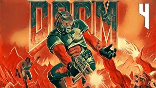 Doom 1993 Blind Lets Play  The Four Barons of Hell  Part 4 [upl. by Cantu211]