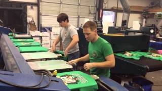 Precision Oval Gator Grafix LLC St Paddys Day Screen Pri [upl. by Adne]