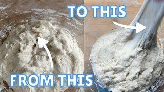 How to AUTOLYSE Dough  The Effects BEFORE and AFTER [upl. by Chavaree819]