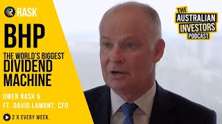 The worlds biggest dividend machine  full interview with BHP CFO David Lamont [upl. by Bluma]