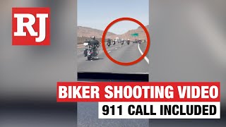 New video shows part of highway shooting between rival bikers [upl. by Pederson]