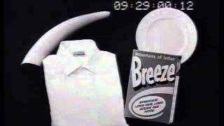 Breeze White washing powder 1963 TV commercial [upl. by Adialeda]