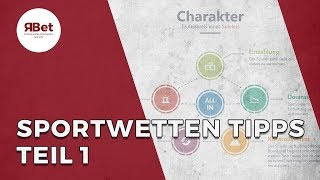 Sportwetten Tipps Vom Spielsüchtigen zum professionellen Sportwetter Teil 1 [upl. by Santana]