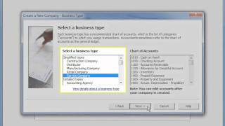 How to Setup a New Company using Sage Peachtree Sage Peachtree Tutorial [upl. by Kurtis]