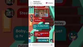 Fulizilla the fun king texting story  Steelbeak’s cooking show textingstory [upl. by Rawden]