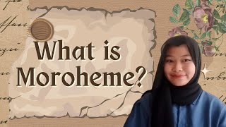 WHAT IS MORPHEME [upl. by Alphonse]