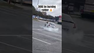 300C Hemi Does a CRAZY BURNOUT🔥300c hellcat burnout hemi srt [upl. by Venita999]