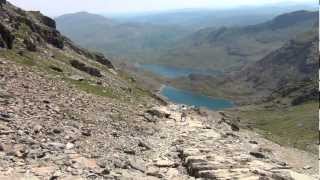 Snowdon Walk  Pyg Track  Miners Track  Snowdonia [upl. by Harshman279]