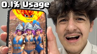 Beating Clash Royale Only Using The Worst Cards [upl. by Mohn50]