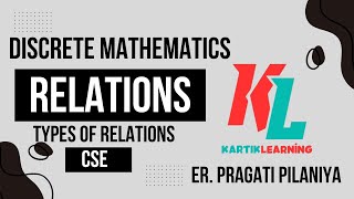 Relations in Discrete Mathematics  Equivalence Relations  By Er Pragati Pilaniya [upl. by Mord]