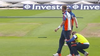 Watch out Joe Roots about Stuart Broad falls foul of prank [upl. by Lissie]