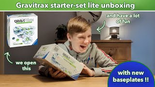 Gravitrax starterset lite unboxing [upl. by Wilda672]