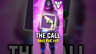 The Call PvE God Roll to absolutely grind for thefinalshape destiny2 geekermon [upl. by Ahsitra158]