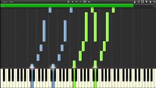 Death Note  Low of Solipsism  Piano Version Synthesia  Better Version [upl. by Mariejeanne301]