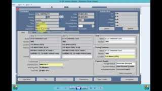 Oracle Service Contarct  Service Contract flow for Subscription Items [upl. by Caia503]