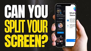 Can You Split Screen On Your iPhone On iOS 18 [upl. by Eibbed575]