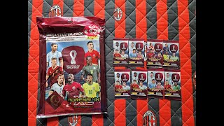 PANINI FIFA WORLD CUP QATAR 2022  OTWIERAM NIEMIECKI STARTERPACK I 8 SASZETEK  CHALLENGE Z POLSKĄ [upl. by Aday]