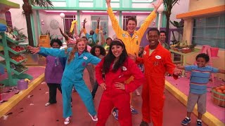 The fresh beat band car wash dance [upl. by Hgeilhsa]