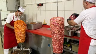 Amazing Shawarma Doner Kebab Recipe  Thousands of People Line Up For This Doner Kebab Every Day [upl. by Natalee]