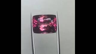 1440 Carats Natural Perfect Cushion Shape Rubilite Tourmaline from Afghanistan [upl. by Aicatsanna]