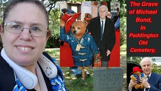 The Grave Of Michael Bond Paddington Old Cemetery [upl. by Yllet312]