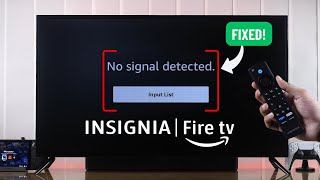 Fix Insignia Fire TV HDMI Not Working Not Recognizing [upl. by Casandra]