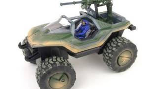 Halo Warthog RC radio controlled  Official 2010 version [upl. by Anawed]