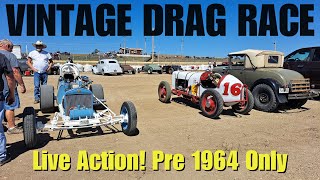 Live Action pre 1964 Drag Race in Box Elder South Dakota [upl. by Pedaias]