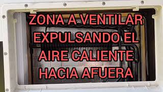 ORCAISCA ¿Cómo Instalar ventiladores para nevera trivalente en autocaravana Benimar Tessoro 496 [upl. by Meier]