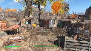 Fallout 4 Abernathys Wasteland Settlement Grounds tour PC modded [upl. by Angy173]