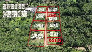 SUBDIVIDED LOT FOR SALE DAGATAN AMADEO CAVITE [upl. by Myrwyn573]