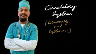 Circulatory system hindi pulmonary circulation systemic circulation circulation in human beings [upl. by Gerstner]