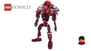 Lego Bionicle 8601 quotToa Vakamaquot Speed Build [upl. by Norm]